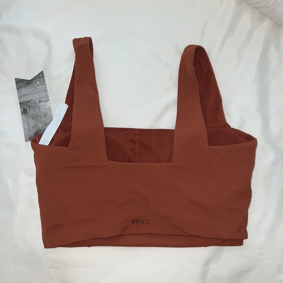 nwt stori cruise long line bra in color brandy size 6 - Picture 5 of 9